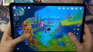 OPPO Pad Air 2 Unboxing amp Gaming Review Genshin Impact Gameplay [upl. by Suzy]