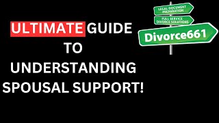 The Ultimate Guide To Long Term Spousal Support In California [upl. by Eelsew]