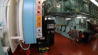 Engine room Tour Modern ECOClass Tanker [upl. by Dore]