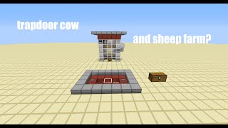 Trapdoor cow and sheep farm tutorial [upl. by Riordan472]