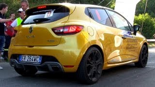 2013 Renault Clio RS 200 EDC Sound  Launch Control Acceleration Start amp Revs [upl. by Joaquin200]