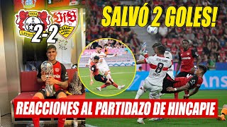 🇪🇨 HINCAPIE SUPERHEROE CON 2 SALVADAS  🗞️ ESTO DICE LA PRENSA del BAYER LEVERKUSEN 22 STUTTGART [upl. by Atikahs]