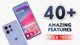 Motorola Edge 50 Pro Tips amp Tricks  40 Special Features  TechRJ [upl. by Yelsnit566]