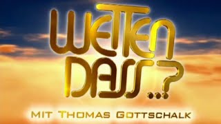 Wetten dass  24012004 [upl. by Gold]