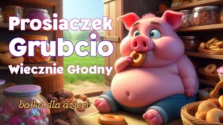 Prosiaczek Grubcio Wiecznie Głodny  Bajka dla Dzieci do Słuchania [upl. by Pierce421]