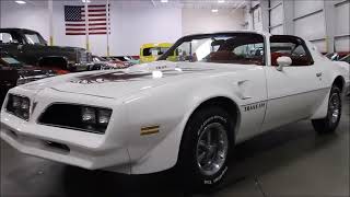 1978 Pontiac Trans Am White [upl. by Pearlman]