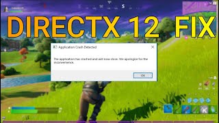 How To Fix DirectX 12 Crashing In Fortnite Chapter 2 [upl. by Cynar95]