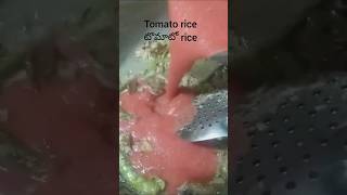 Tomato rice 🍅🍚టొమాటోricehomemade foodshort cooking short subscribe and support [upl. by Popelka]