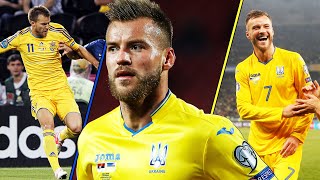 ANDRIY YARMOLENKO all goals for the national team of Ukraine [upl. by Monah]