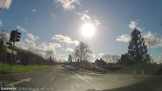 Practical driving test route in Wigston 1305 120224 [upl. by Anitel]