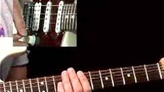 Rhythm Guitar Lessons  Rock Pattern 1  Rhythmology [upl. by Nylrem]