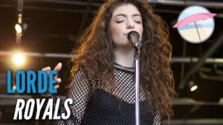 Lorde  Royals Live at the Edge [upl. by Anahsak]