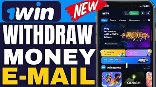 How To Withdraw Money From 1win Email Verification 2024 [upl. by Naegem129]