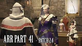 FFXIV ARR Part 41 Patch 24  MSQ Movie with Derplander Tendrils of Intrigue [upl. by Otrebide]