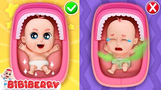 Diaper Song  New Sibling Song  Baby Songs  Bibiberry Nursery Rhymes amp Kids Songs [upl. by Prestige]