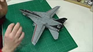 Hasegawa  F14A Tomcat  148 Scale Model  Final Conclusion [upl. by Hayimas665]