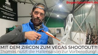 Auf nach Vegas Fazit amp Ausblick aus dem ersten 18m Hallentraining mit dem Barebow Zircon [upl. by Dail]