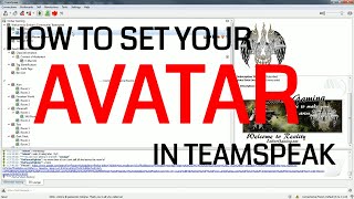 Set Your Avatar in Teamspeak 3 [upl. by Boylston]