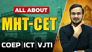 MHT CET Exam🔥  Top 5 Engineering Colleges  COEP VJTI  ICT [upl. by Dolph64]