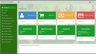 Poultry Farm Management Software [upl. by Onairam]