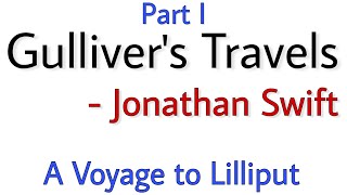 Gullivers Travels by Jonathan Swift in Hindi  Part 1 quotA Voyage to Lilliputquot [upl. by Aihsat]