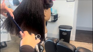 How To Do A 45 Degree Haircut [upl. by Eittah]