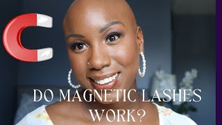 Easy Magnetic Lashes Tutorial  Velour Magnetic Lashes Review [upl. by Theurer]