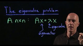 The eigenvalue problem  Lecture 32  Matrix Algebra for Engineers [upl. by Lotti]