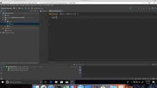 Develop Hello World program using Scala in IntelliJ IDEA IDE on Windows 10 [upl. by Mcgregor]