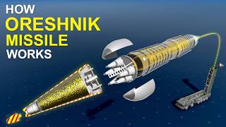 Oreshnik Hypersonic Missile  How Russian Intercontinental Ballistic Nuclear Missile Works [upl. by Namrak]