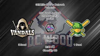 LIVE Vandals vs Mallards Championship  Game 1 [upl. by Hyatt]