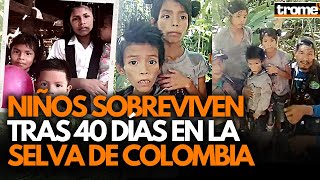 NIÑOS ENCONTRADOS EN GUAVIARE La historia de SOBREVIVENCIA de 4 hermanitos perdidos en la selva [upl. by Okiruy531]