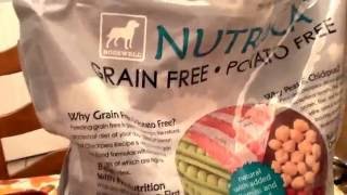 Nutrisca GrainFree Salmon amp Chickpea Recipe Dry Dog Food REVIEW [upl. by Mareah497]