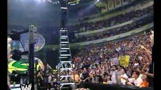 Jeff Hardy Swanton Bomb from a Ladder at Summerslam 2000 [upl. by Amitie]