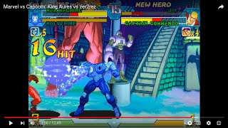 Marvel vs Capcom King Aures vs zer2rez [upl. by Zumstein]