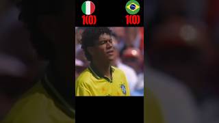 Italy VS Brazil1994 World Cup Finalmessi football ronaldo youtubeshorts worldcup neymar cr7 [upl. by Kitrak363]