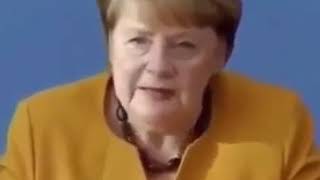 Merkel erklärt CoronaRegeln  😂😂 🦄 [upl. by Nirehtak]