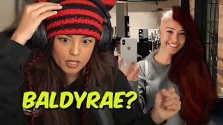 Valkyrae is going BALD [upl. by Lontson]