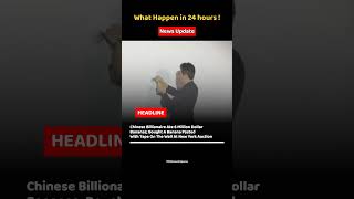 Chinese billionaire ate 6 million dollar taped banana tapedbanana viralvideo trending china [upl. by Iret]