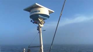 Sailing in Fog with Radar Sailing SV Temptress [upl. by Mallissa]