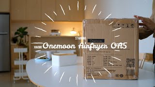 AESTHETIC UNBOXING Xiaomi Onemoon OA5 Airfryer [upl. by Vlada]