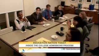 Inside the college admissions process Parenting TODAYshow com [upl. by Adama]