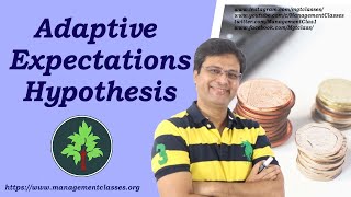 Adaptive Expectations Hypothesis in Hindi [upl. by Seften]