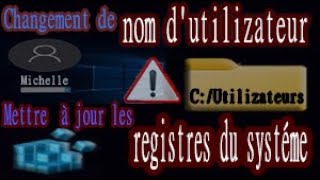 Corrige les erreurs des registres système de Windows Renommer ton PC et le dossier CUtilisateur [upl. by Quintana506]