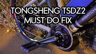 Tongsheng TSDZ2 Creak Fix And Must Upgrades [upl. by Griffith]