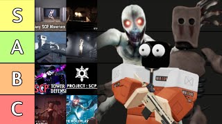 I Played Every SCP Roblox Game and Ranked Them [upl. by Elsey]