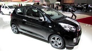 2013 KIA Picanto Sport  Exterior and Interior Walkaround  2012 Paris Auto Show [upl. by Arimay]