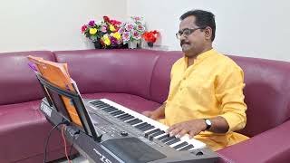 సీతారామ కళ్యాణం  Sitarama Kalyanam title song on Keyboard  Murali Mohan T N  NTR  Haranath [upl. by Kaufman]