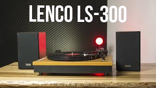 Lenco LS300WD проигрыватель винила с двумя внешними колонками и Bluetooth [upl. by Pinsky788]