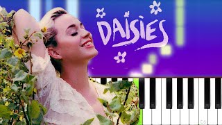 Katy Perry  Daisies Piano Tutorial [upl. by Nayek]